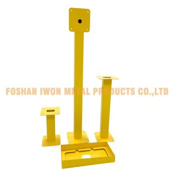 Lazer bilan kesilgan metalldan tayyorlangan qismlar